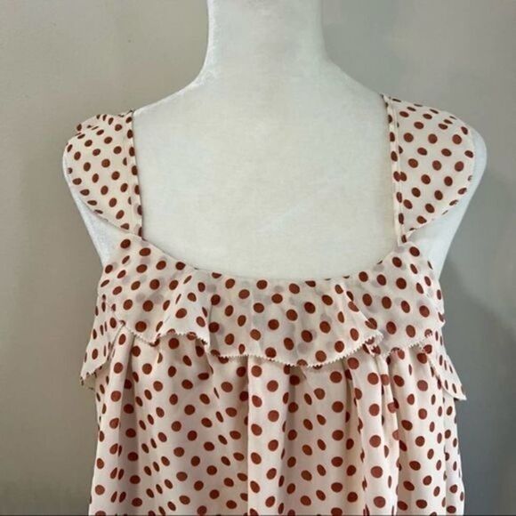 Bishop and young romance marigold  polka dot womens small - Picture 7 of 10